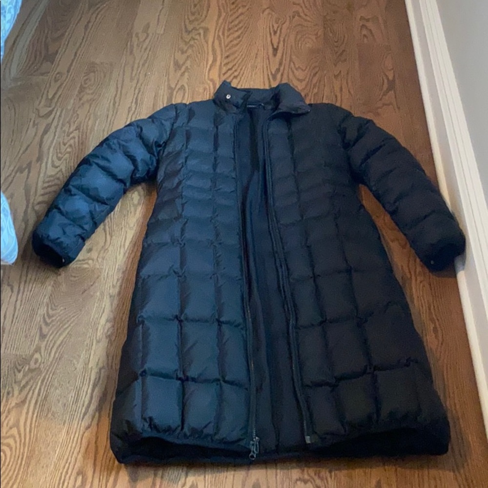 Long down jacket